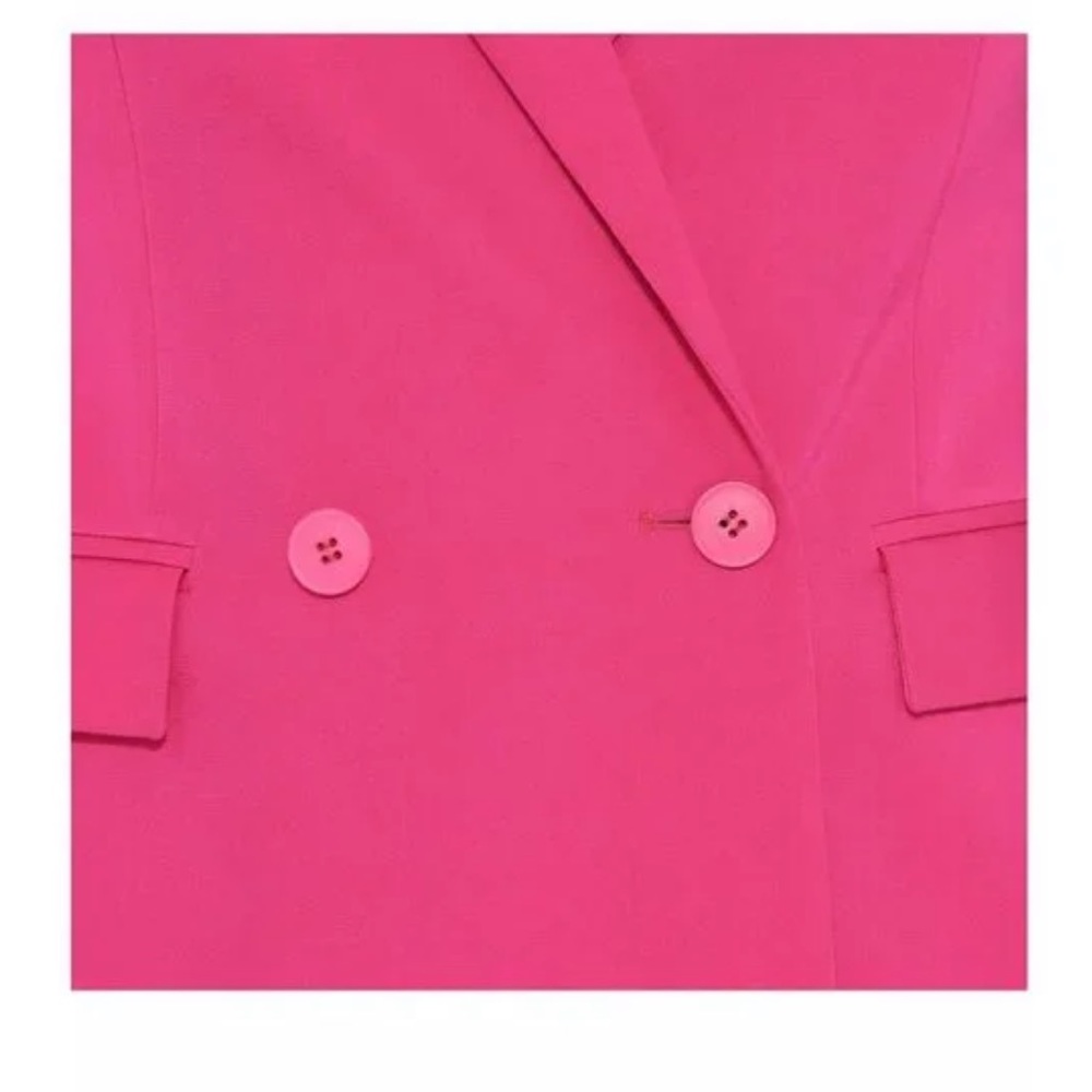 Stella McCartney Dahlia Hot Pink Blazer Size XS - Picture 13 of 16